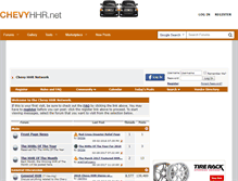 Tablet Screenshot of chevyhhr.net